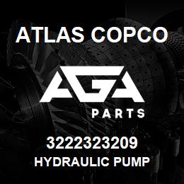 3222323209 Atlas Copco HYDRAULIC PUMP | AGA Parts