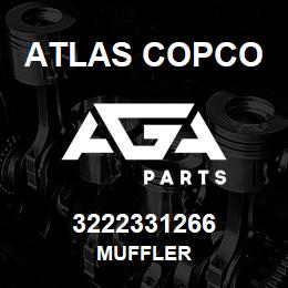 3222331266 Atlas Copco MUFFLER | AGA Parts