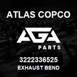 3222336525 Atlas Copco EXHAUST BEND | AGA Parts