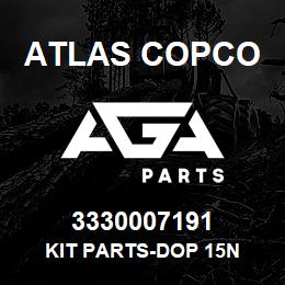 3330007191 Atlas Copco KIT PARTS-DOP 15N | AGA Parts