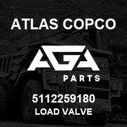 5112259180 Atlas Copco LOAD VALVE | AGA Parts
