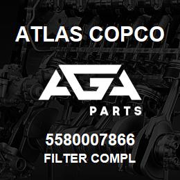 5580007866 Atlas Copco FILTER COMPL | AGA Parts