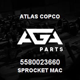 5580023660 Atlas Copco SPROCKET MAC | AGA Parts