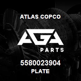 5580023904 Atlas Copco PLATE | AGA Parts