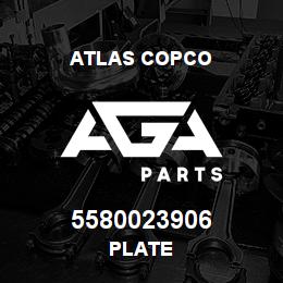 5580023906 Atlas Copco PLATE | AGA Parts