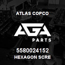 5580024152 Atlas Copco HEXAGON SCRE | AGA Parts