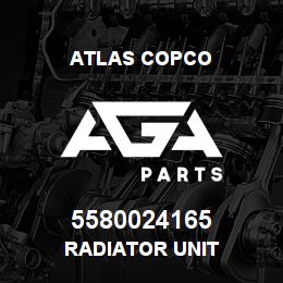 5580024165 Atlas Copco RADIATOR UNIT | AGA Parts