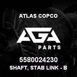 5580024230 Atlas Copco SHAFT, STAB LINK - BUCKET | AGA Parts