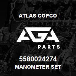 5580024274 Atlas Copco MANOMETER SET | AGA Parts