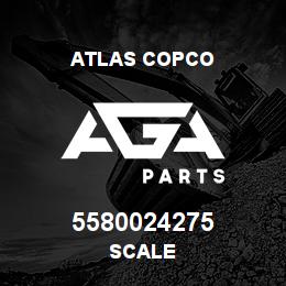 5580024275 Atlas Copco SCALE | AGA Parts
