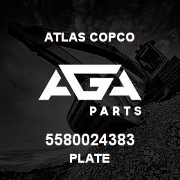 5580024383 Atlas Copco PLATE | AGA Parts