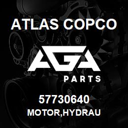 57730640 Atlas Copco MOTOR,HYDRAU | AGA Parts