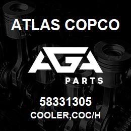 58331305 Atlas Copco COOLER,COC/H | AGA Parts