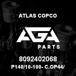 8092402068 Atlas Copco P140/10-100- C.OP44/DHD340 | AGA Parts