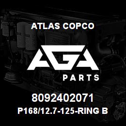 8092402071 Atlas Copco P168/12.7-125-RING BIT SET | AGA Parts