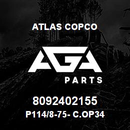 8092402155 Atlas Copco P114/8-75- C.OP34 | AGA Parts