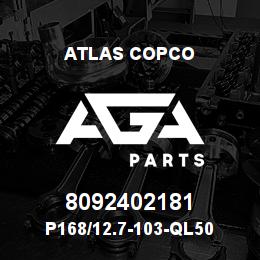 8092402181 Atlas Copco P168/12.7-103-QL50 | AGA Parts