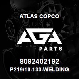 8092402192 Atlas Copco P219/10-133-WELDING RING | AGA Parts