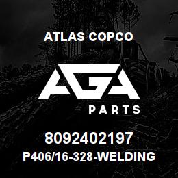 8092402197 Atlas Copco P406/16-328-WELDING RING | AGA Parts