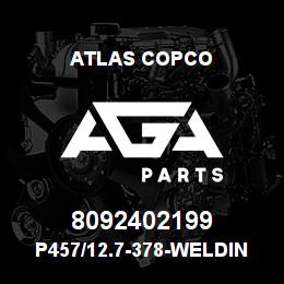 8092402199 Atlas Copco P457/12.7-378-WELDING RING | AGA Parts
