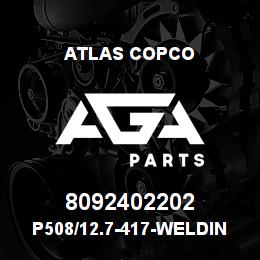 8092402202 Atlas Copco P508/12.7-417-WELDING RING | AGA Parts
