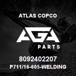 8092402207 Atlas Copco P711/16-605-WELDING RING | AGA Parts