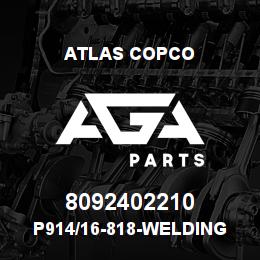 8092402210 Atlas Copco P914/16-818-WELDING RING | AGA Parts