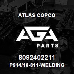 8092402211 Atlas Copco P914/16-811-WELDING RING | AGA Parts