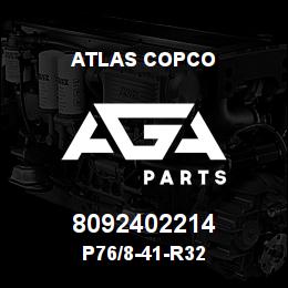 8092402214 Atlas Copco P76/8-41-R32 | AGA Parts