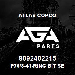 8092402215 Atlas Copco P76/8-41-RING BIT SET | AGA Parts