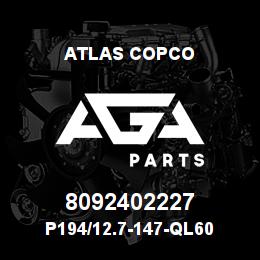 8092402227 Atlas Copco P194/12.7-147-QL60 | AGA Parts
