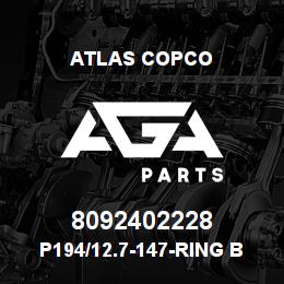 8092402228 Atlas Copco P194/12.7-147-RING BIT SET | AGA Parts