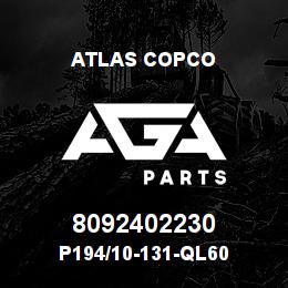 8092402230 Atlas Copco P194/10-131-QL60 | AGA Parts