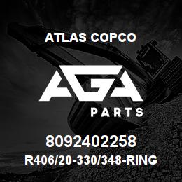 8092402258 Atlas Copco R406/20-330/348-RING BIT SET | AGA Parts