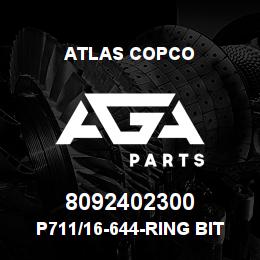 8092402300 Atlas Copco P711/16-644-RING BIT SET | AGA Parts