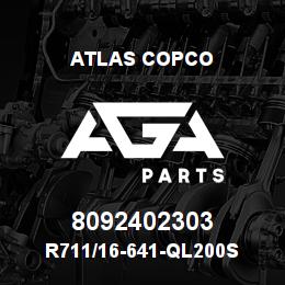8092402303 Atlas Copco R711/16-641-QL200S | AGA Parts