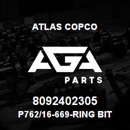 8092402305 Atlas Copco P762/16-669-RING BIT | AGA Parts
