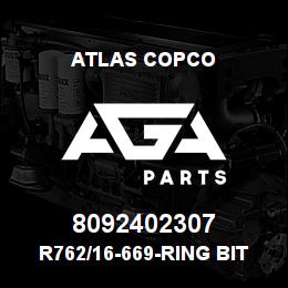 8092402307 Atlas Copco R762/16-669-RING BIT SET | AGA Parts