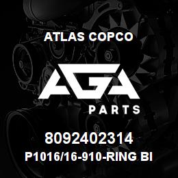 8092402314 Atlas Copco P1016/16-910-RING BIT | AGA Parts