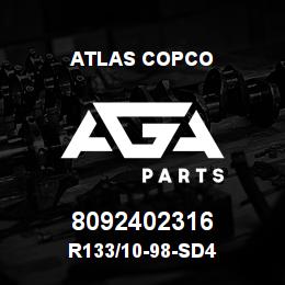 8092402316 Atlas Copco R133/10-98-SD4 | AGA Parts