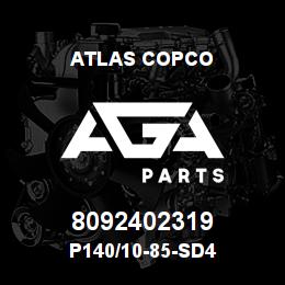 8092402319 Atlas Copco P140/10-85-SD4 | AGA Parts