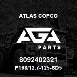 8092402321 Atlas Copco P168/12.7-125-SD5 | AGA Parts