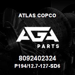 8092402324 Atlas Copco P194/12.7-127-SD6 | AGA Parts