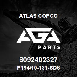 8092402327 Atlas Copco P194/10-131-SD6 | AGA Parts