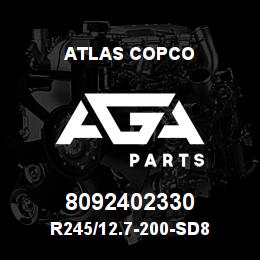 8092402330 Atlas Copco R245/12.7-200-SD8 | AGA Parts