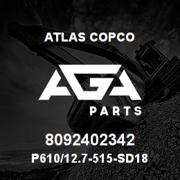 8092402342 Atlas Copco P610/12.7-515-SD18 | AGA Parts