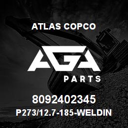 8092402345 Atlas Copco P273/12.7-185-WELDING RING | AGA Parts
