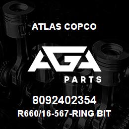 8092402354 Atlas Copco R660/16-567-RING BIT SET | AGA Parts