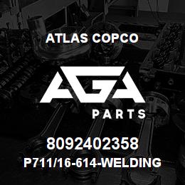 8092402358 Atlas Copco P711/16-614-WELDING RING | AGA Parts