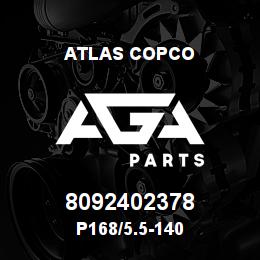 8092402378 Atlas Copco P168/5.5-140 | AGA Parts